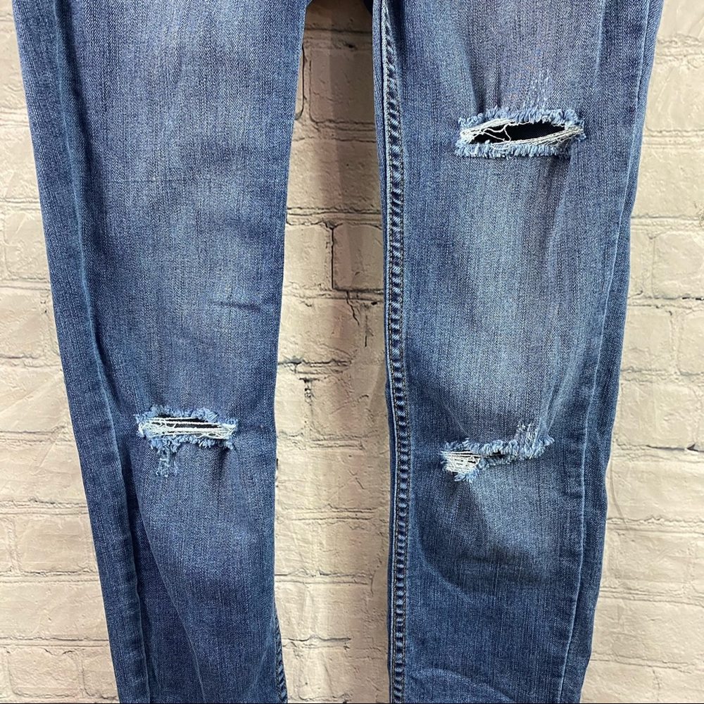 FREE PEOPLE Sunny Ripped Crop Skinny Jeans - Picture 7 of 10